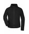 Ladies Girly Microfleece Jacket Black 7221