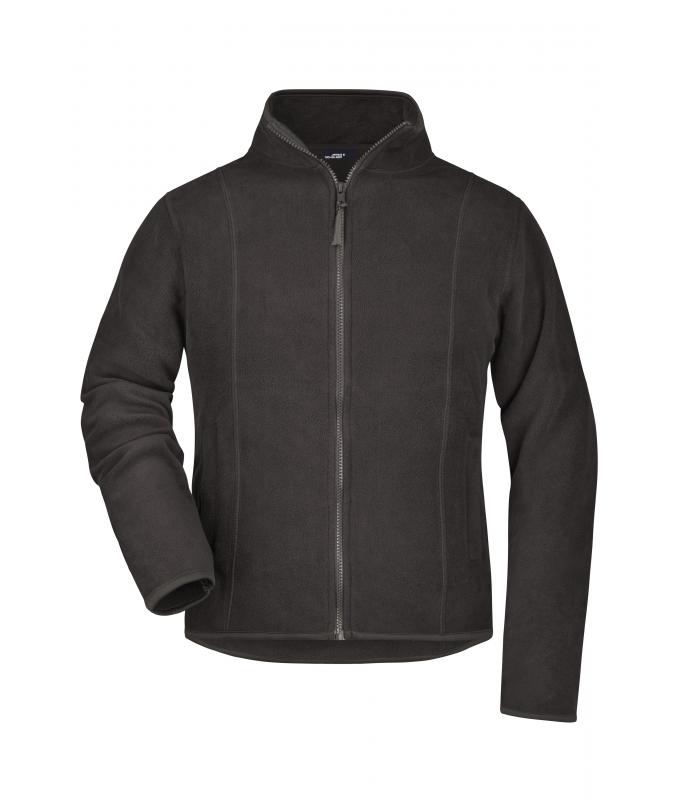 Damen Girly Microfleece Jacket Dark-grey 7221
