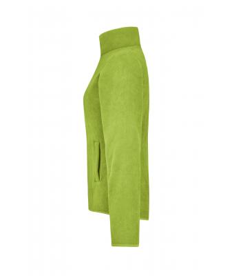 Ladies Girly Microfleece Jacket Lime-green 7221