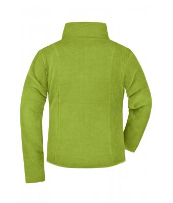 Ladies Girly Microfleece Jacket Lime-green 7221