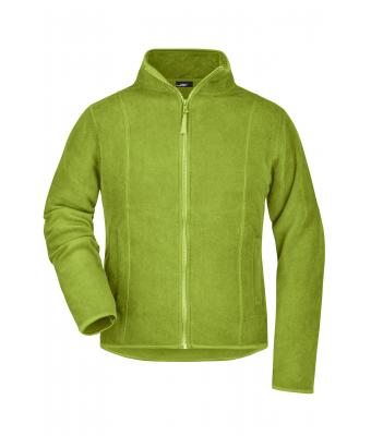 Ladies Girly Microfleece Jacket Lime-green 7221