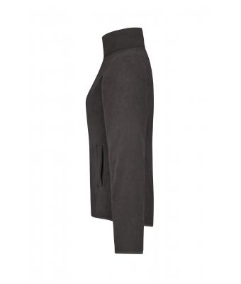 Dames Girly Microfleece Jacket Donkergrijs 7221