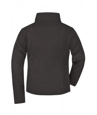 Dames Girly Microfleece Jacket Donkergrijs 7221