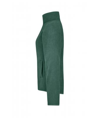 Dames Girly Microfleece Jacket Donkergroen 7221