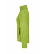 Damen Girly Microfleece Jacket Lime-green 7221