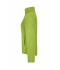 Damen Girly Microfleece Jacket Lime-green 7221