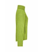 Damen Girly Microfleece Jacket Lime-green 7221
