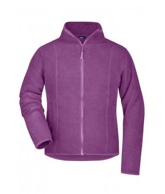 Damen Girly Microfleece Jacket Purple 7221