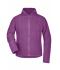 Damen Girly Microfleece Jacket Purple 7221