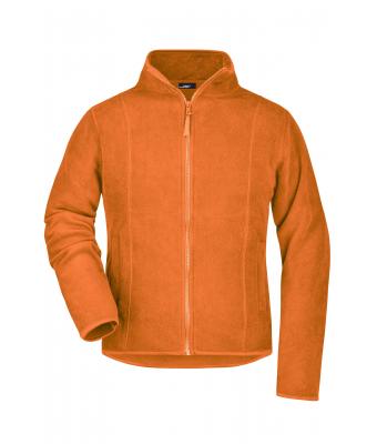 Damen Girly Microfleece Jacket Orange 7221