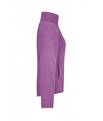 Dames Girly Microfleece Jacket Paars 7221