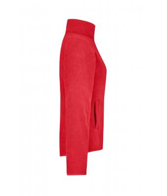Dames Girly Microfleece Jacket Rood 7221