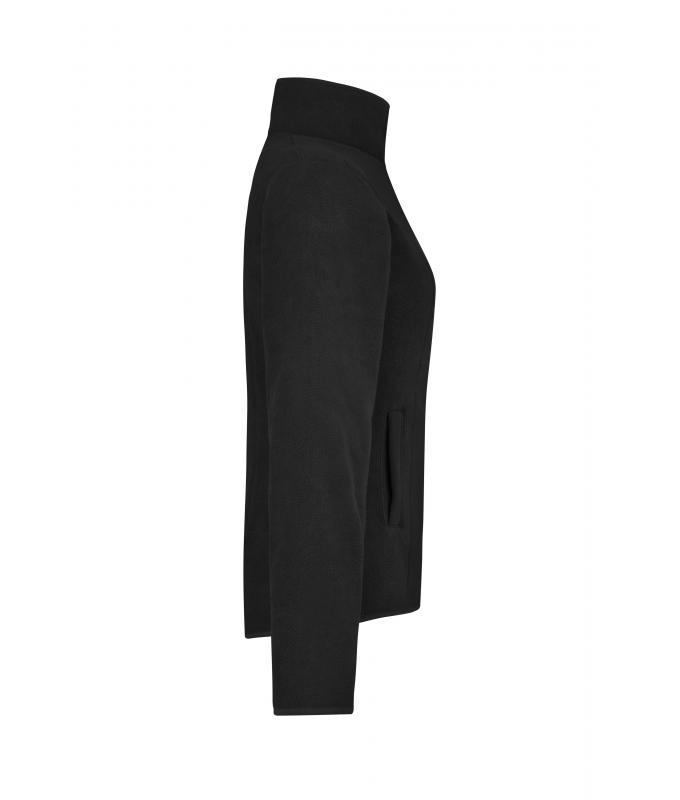 Damen Girly Microfleece Jacket Black 7221