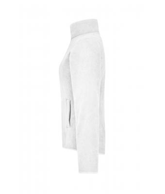 Damen Girly Microfleece Jacket White 7221