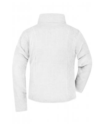 Damen Girly Microfleece Jacket White 7221