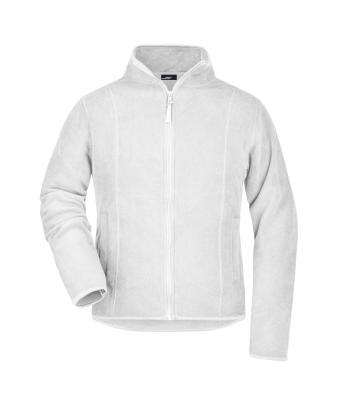Damen Girly Microfleece Jacket White 7221