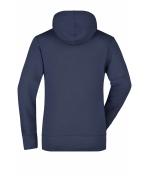 Damen Ladies' Hooded Sweat Navy 7223
