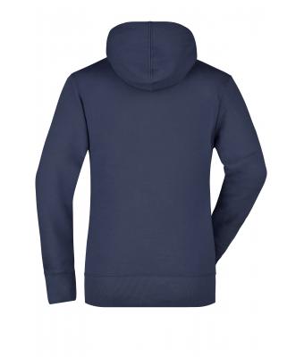 Dames Ladies' Hooded Sweat Navy 7223