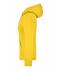 Dames Ladies' Hooded Sweat Zon-geel 7223
