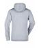 Damen Ladies' Hooded Sweat Grey-heather 7223