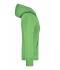 Ladies Ladies' Hooded Sweat Lime-green 7223