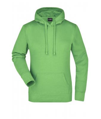 Ladies Ladies' Hooded Sweat Lime-green 7223