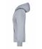 Dames Ladies' Hooded Sweat Heather-grijs 7223