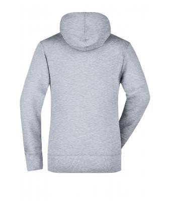 Dames Ladies' Hooded Sweat Heather-grijs 7223