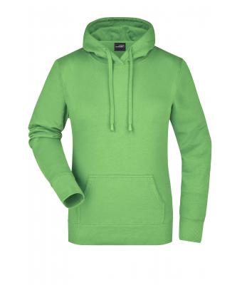 Dames Ladies' Hooded Sweat Lime 7223