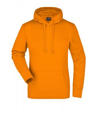 Dames Ladies' Hooded Sweat Oranje 7223