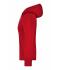 Dames Ladies' Hooded Sweat Rood 7223