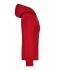 Dames Ladies' Hooded Sweat Rood 7223