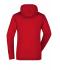 Dames Ladies' Hooded Sweat Rood 7223