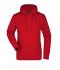 Dames Ladies' Hooded Sweat Rood 7223