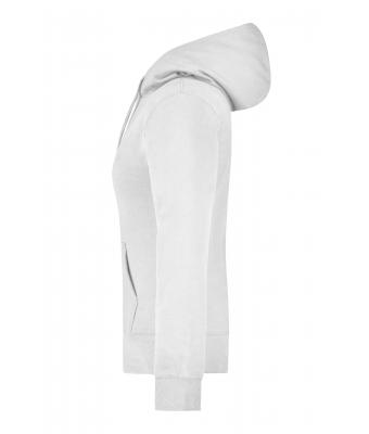 Dames Ladies' Hooded Sweat Wit 7223