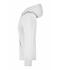 Dames Ladies' Hooded Sweat Wit 7223