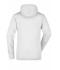 Dames Ladies' Hooded Sweat Wit 7223