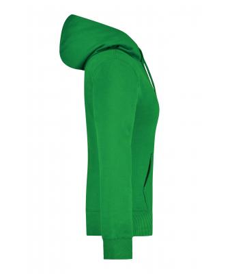 Femme Sweat-shirt femme à capuche 320 g/m² Vert-fougère 7223