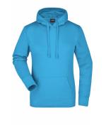 Femme Sweat-shirt femme à capuche 320 g/m² Turquoise 7223