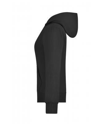 Ladies Ladies' Hooded Jacket Black 7225
