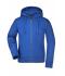 Damen Ladies' Hooded Jacket Royal 7225