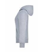 Ladies Ladies' Hooded Jacket Grey-heather 7225