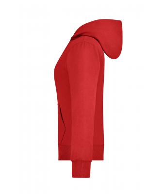 Damen Ladies' Hooded Jacket Red 7225