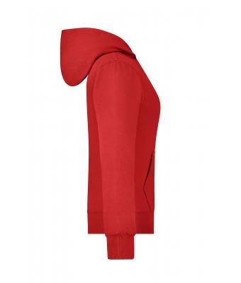 Damen Ladies' Hooded Jacket Red 7225