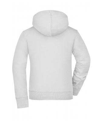 Damen Ladies' Hooded Jacket White 7225