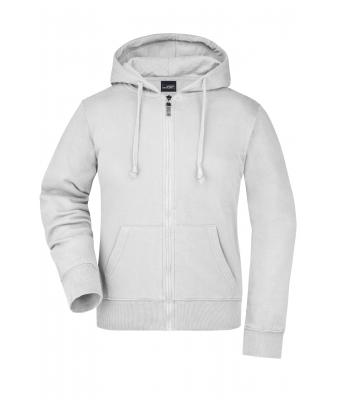 Ladies white on sale hooded jacket