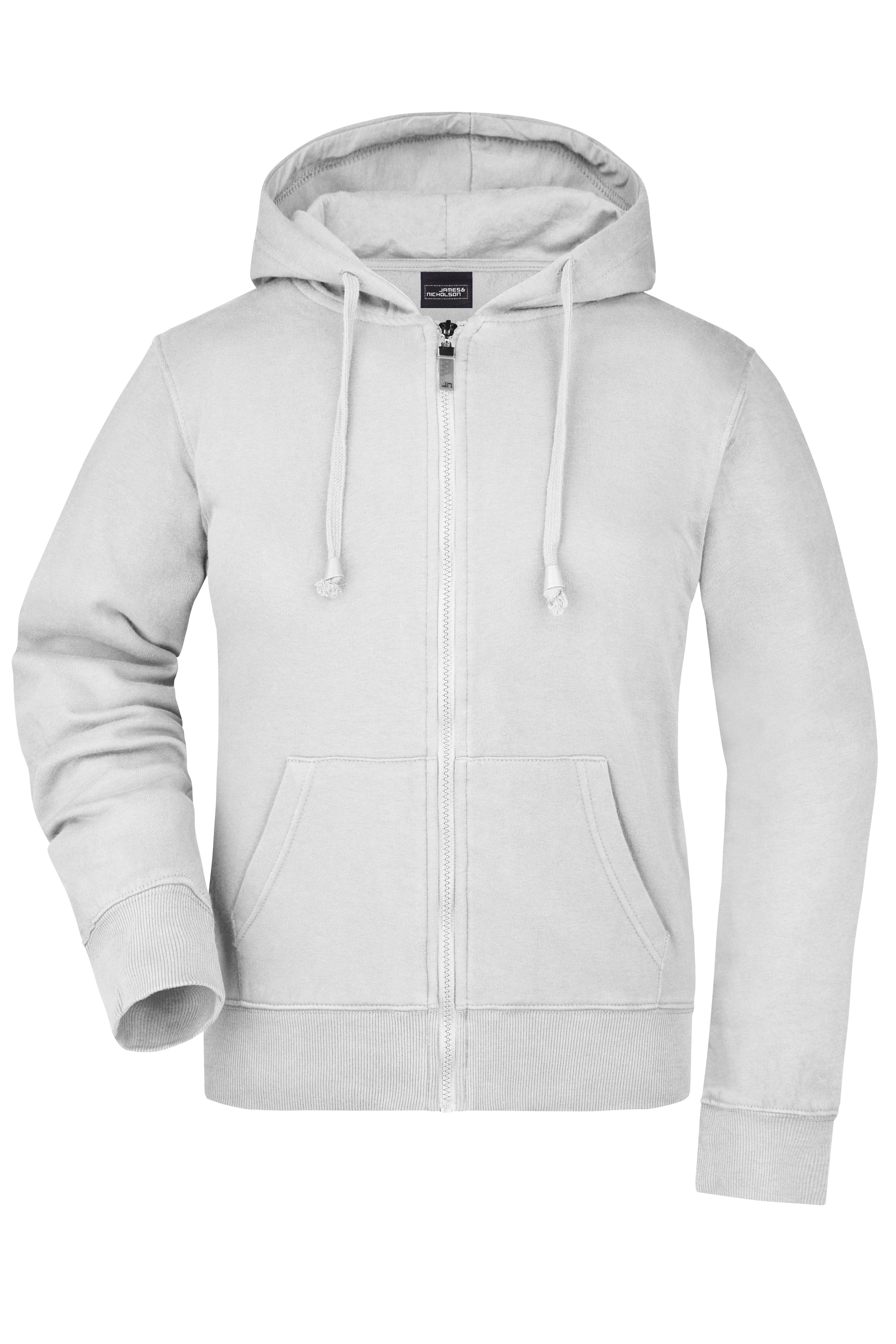Ladies Ladies' Hooded Jacket WhiteDaiber