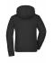 Dames Ladies' Hooded Jacket Zwart 7225