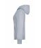 Femme Sweat-shirt capuche femme Gris-chiné 7225