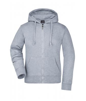 Femme Sweat-shirt capuche femme Gris-chiné 7225